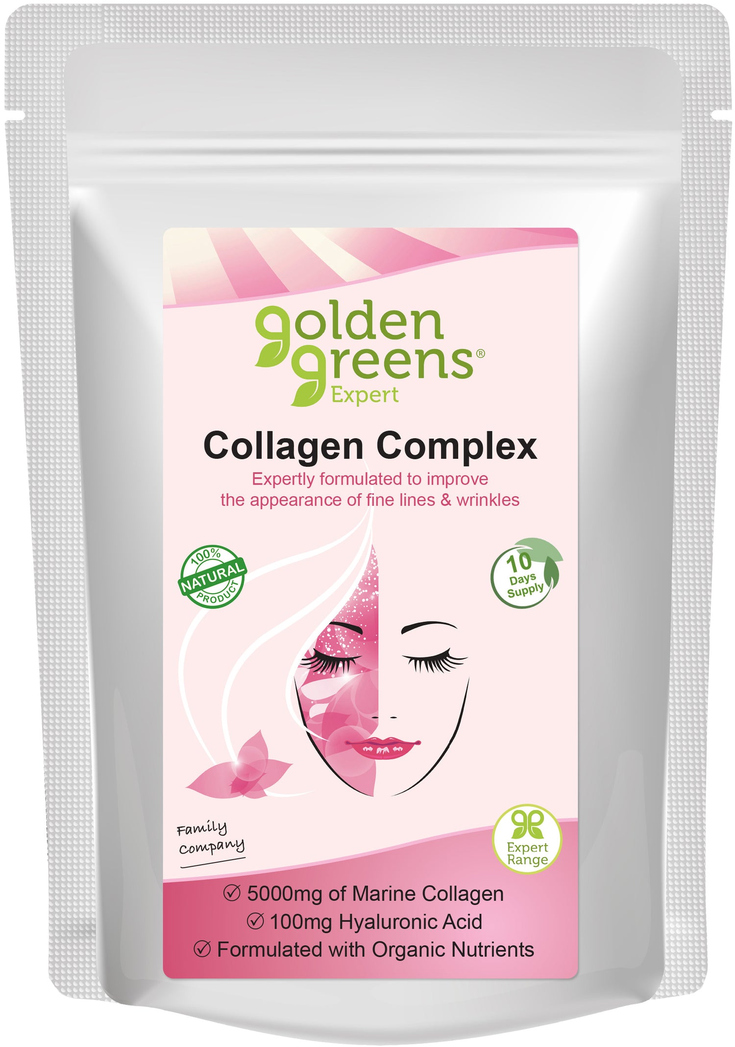 Golden Greens (Greens Organic) Collagen Complex