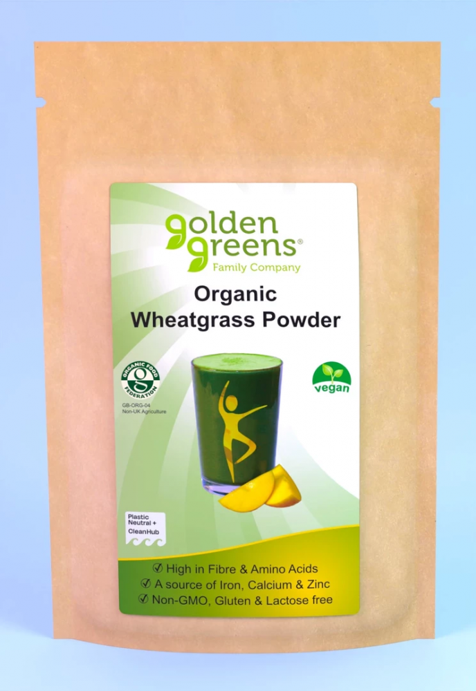 Golden Greens (Greens Organic) Organic Wheatgrass Powder