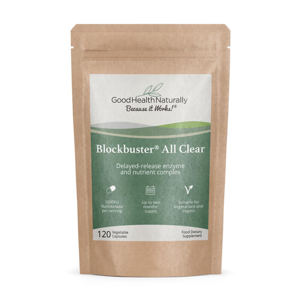 Good Health Naturally Blockbuster® All Clear Refill Pouch 120 Capsules