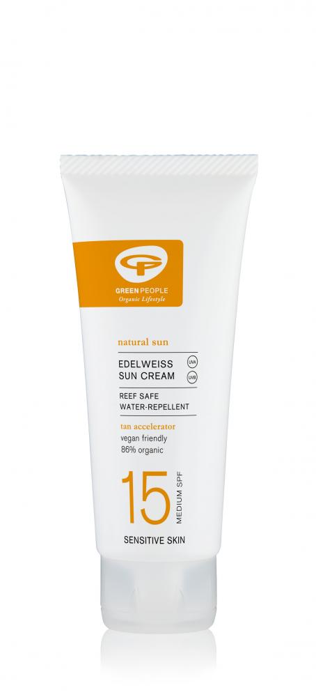 Green People Edelweiss Sun Cream SPF15