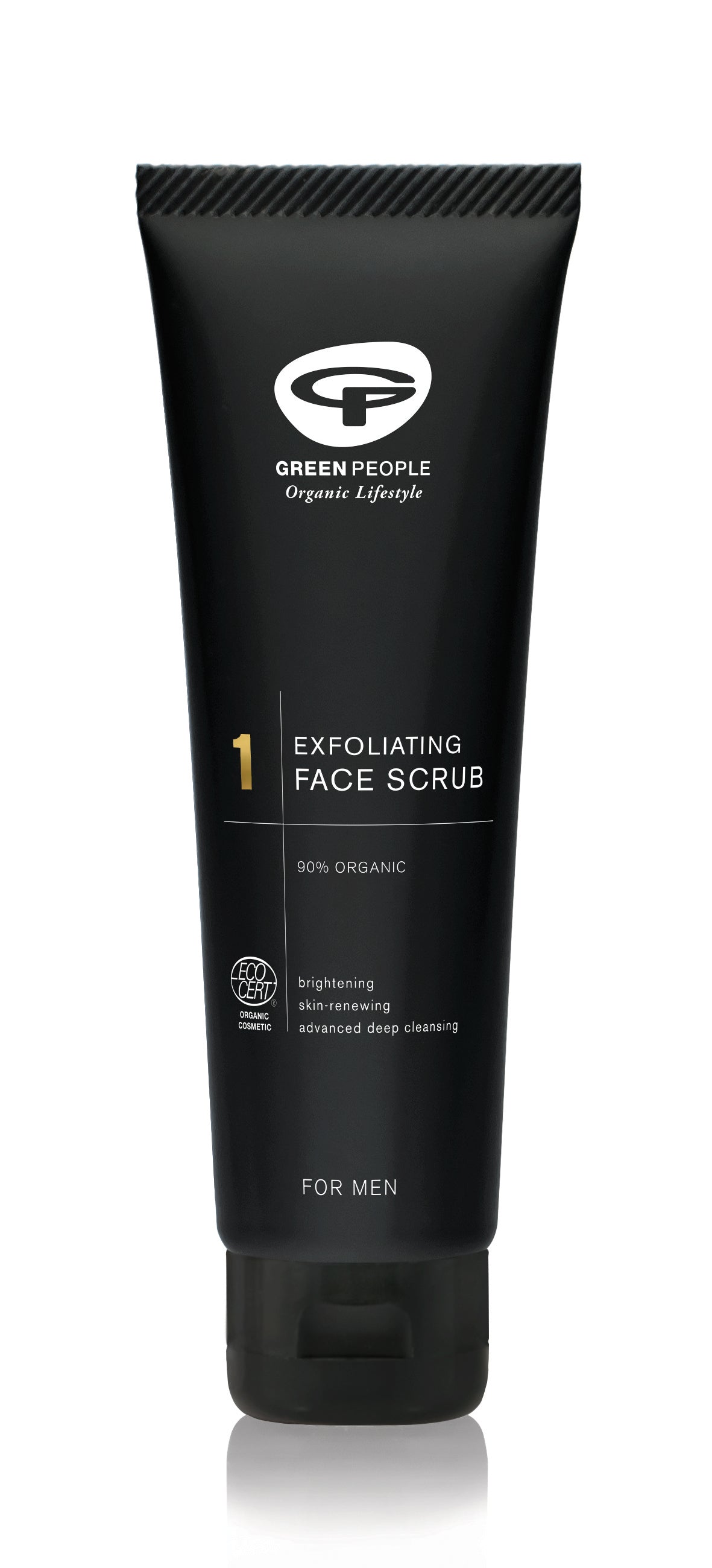 Green People Exfoliating Face Scrub for Men 100ml