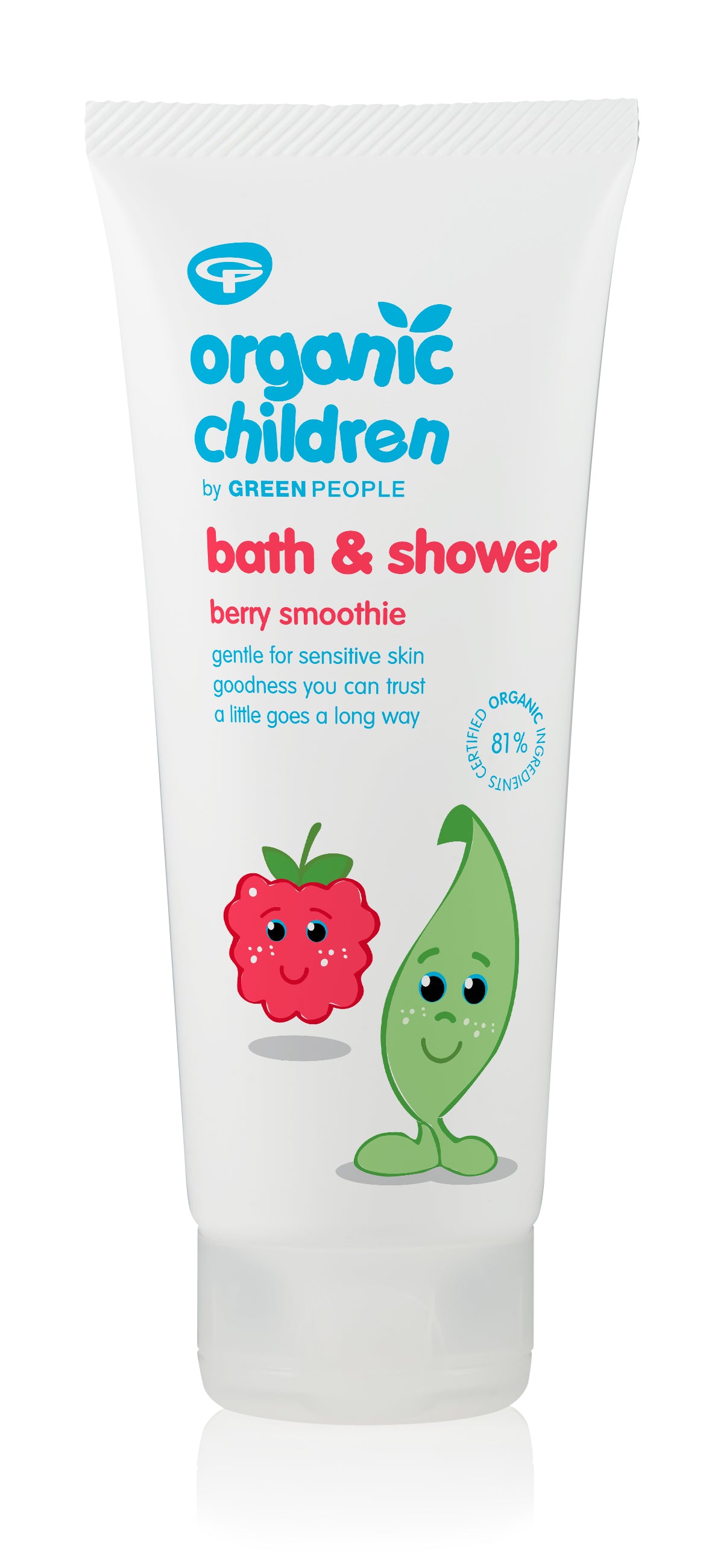 Green People Organic Children Bath &amp; Shower Berry Smoothie 200ml