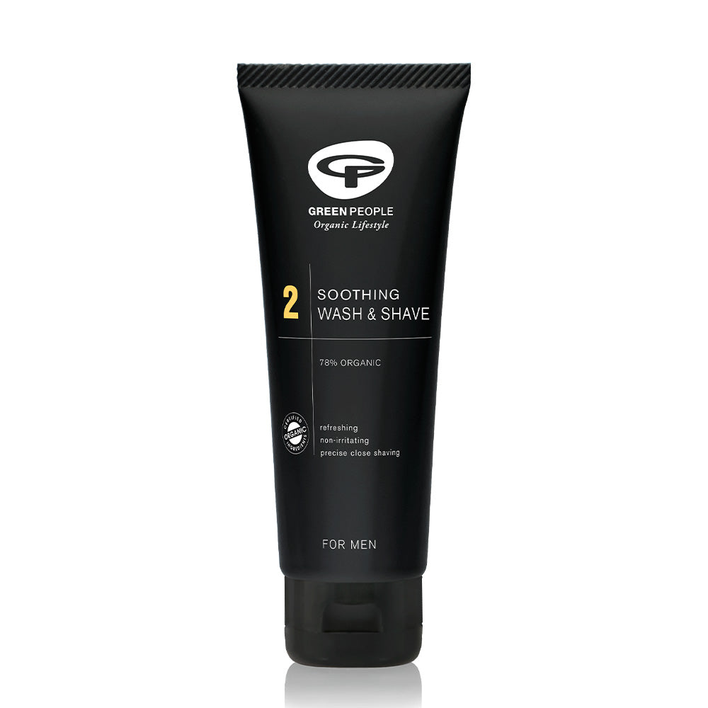 Green People Soothing Wash &amp; Shave For Men 100ml
