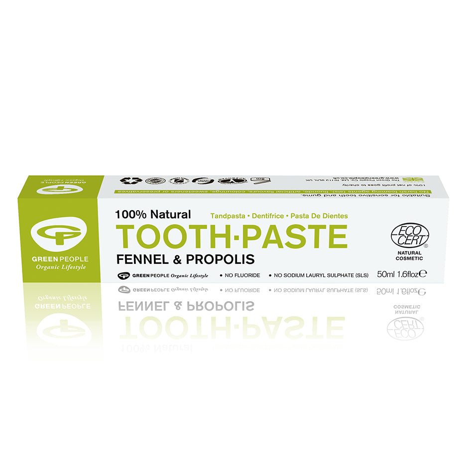 Green People Tooth-Paste Fennel &amp; Propolis No Fluoride 50ml