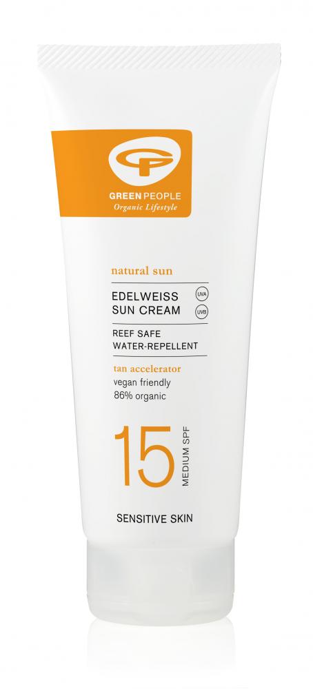 Green People Edelweiss Sun Cream SPF15