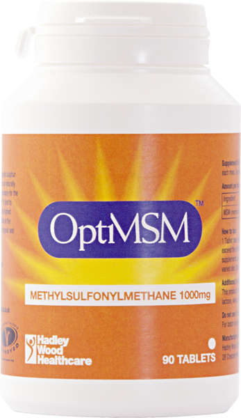 Hadley Wood Healthcare OptiMSM 1000mg 90 Tablets