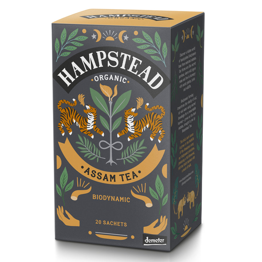 Hampstead Tea Organic Assam Tea - 20 Tea Bags