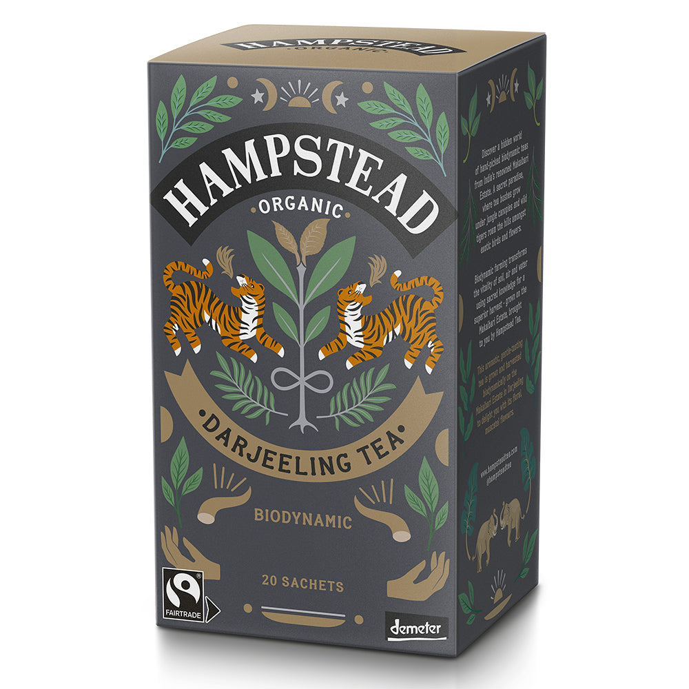 Hampstead Tea Organic Darjeeling Tea - 20 Tea Bags