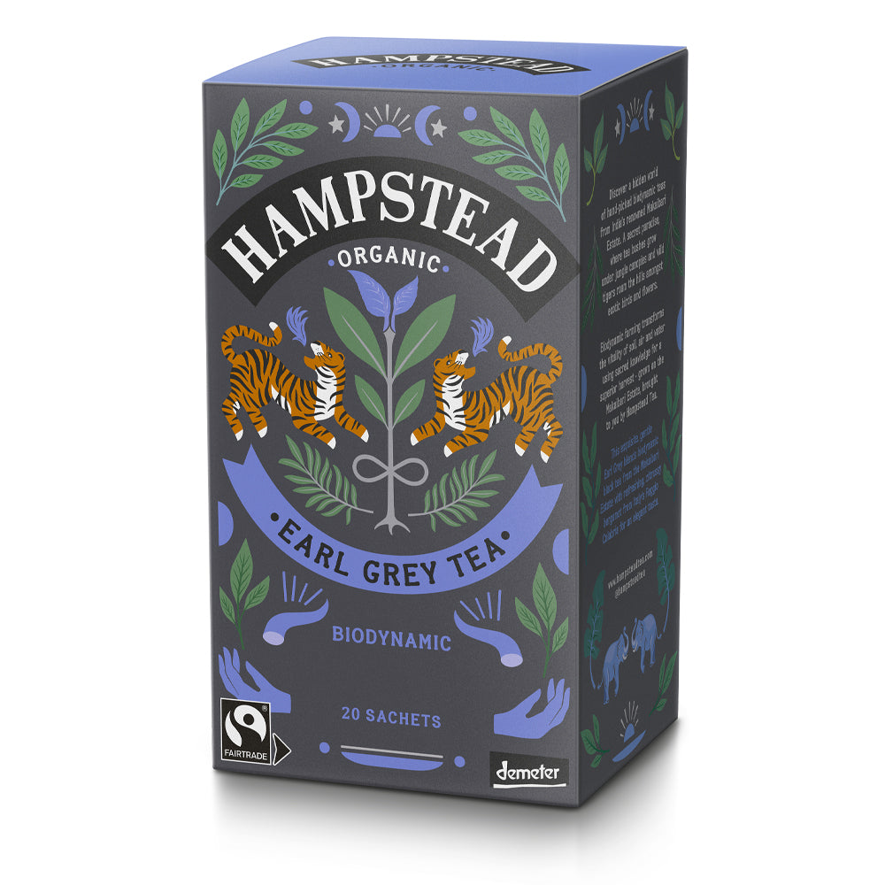 Hampstead Tea Organic Earl Grey Tea - 20 Teabags