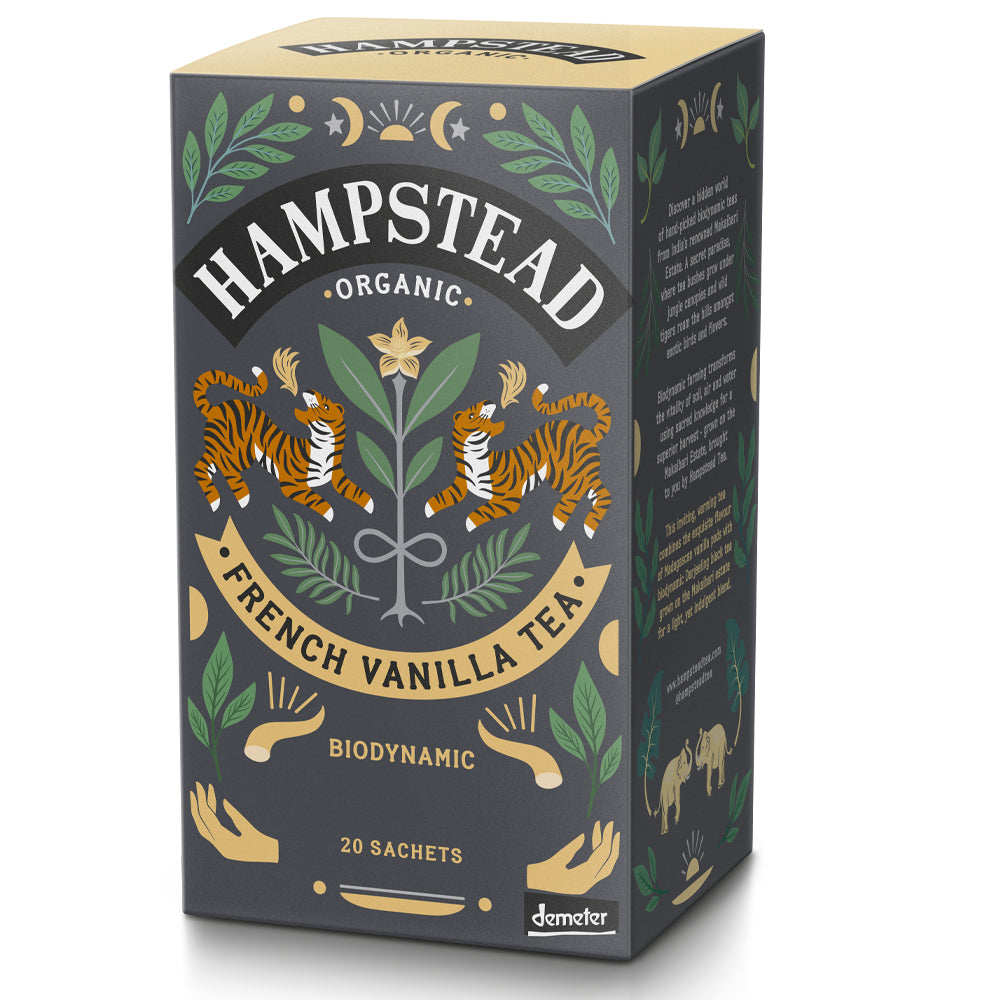 Hampstead Tea Organic French Vanilla Tea - 20 Tea Bags