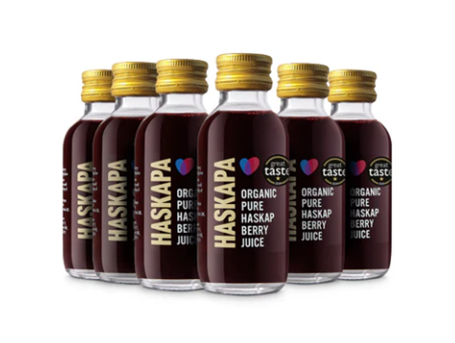 Haskapa Organic Pure Haskap Berry Juice