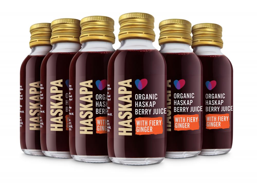 Haskapa Organic Pure Haskap Berry Juice with Fiery Ginger