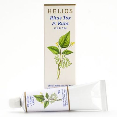 Helios Rhus Tox &amp; Ruta Cream 30g Tube