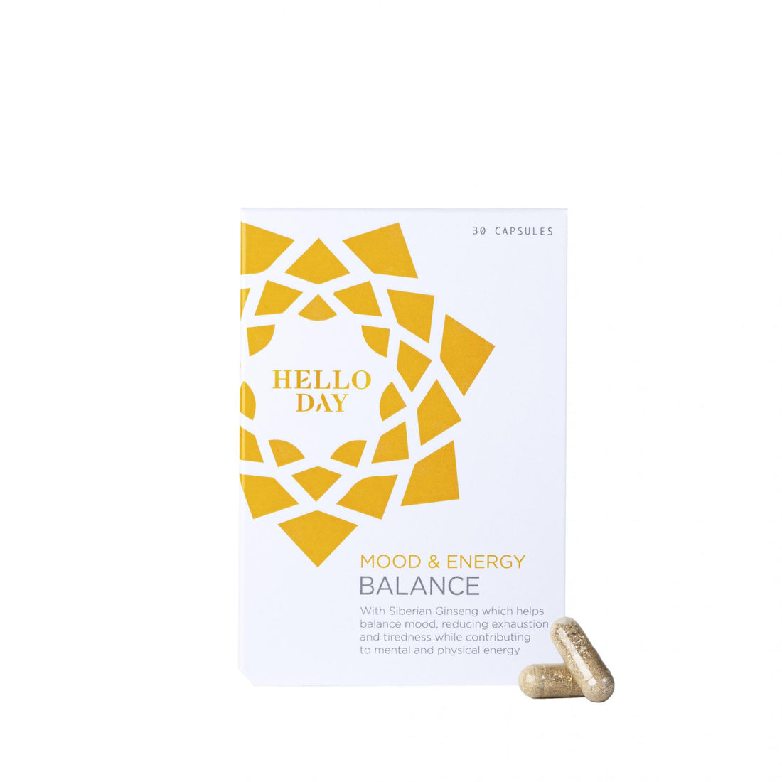 Hello Day Mood &amp; Energy Balance 30 Capsules