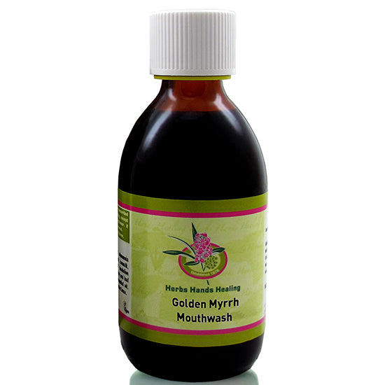 Herbs Hands Healing Golden Myrrh Mouthwash 250ml