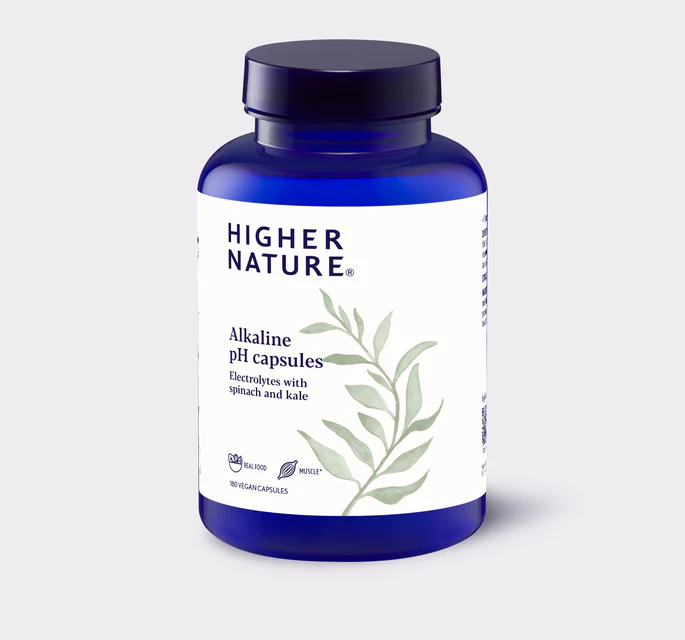 Higher Nature Alkaline pH 180 Capsules