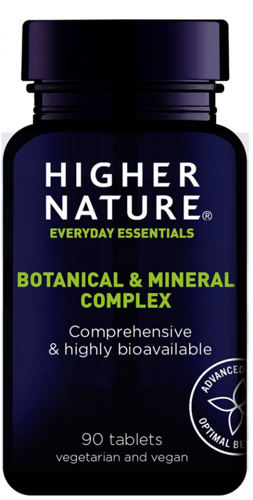 Higher Nature Botanical &amp; Mineral Complex 90 Tablets