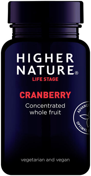 Higher Nature Cranberry Concentrated Whole Fruit 90 Capsules