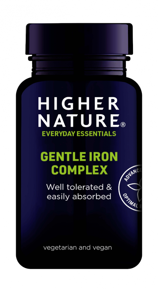 Higher Nature Gentle Iron Complex 60 Capsules