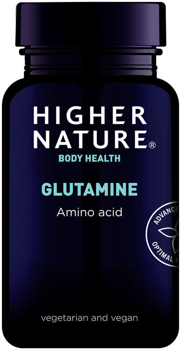 Higher Nature Glutamine Amino Acid 90 Capsules