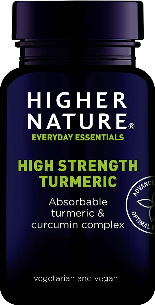 Higher Nature High Strength Turmeric 60 Capsules