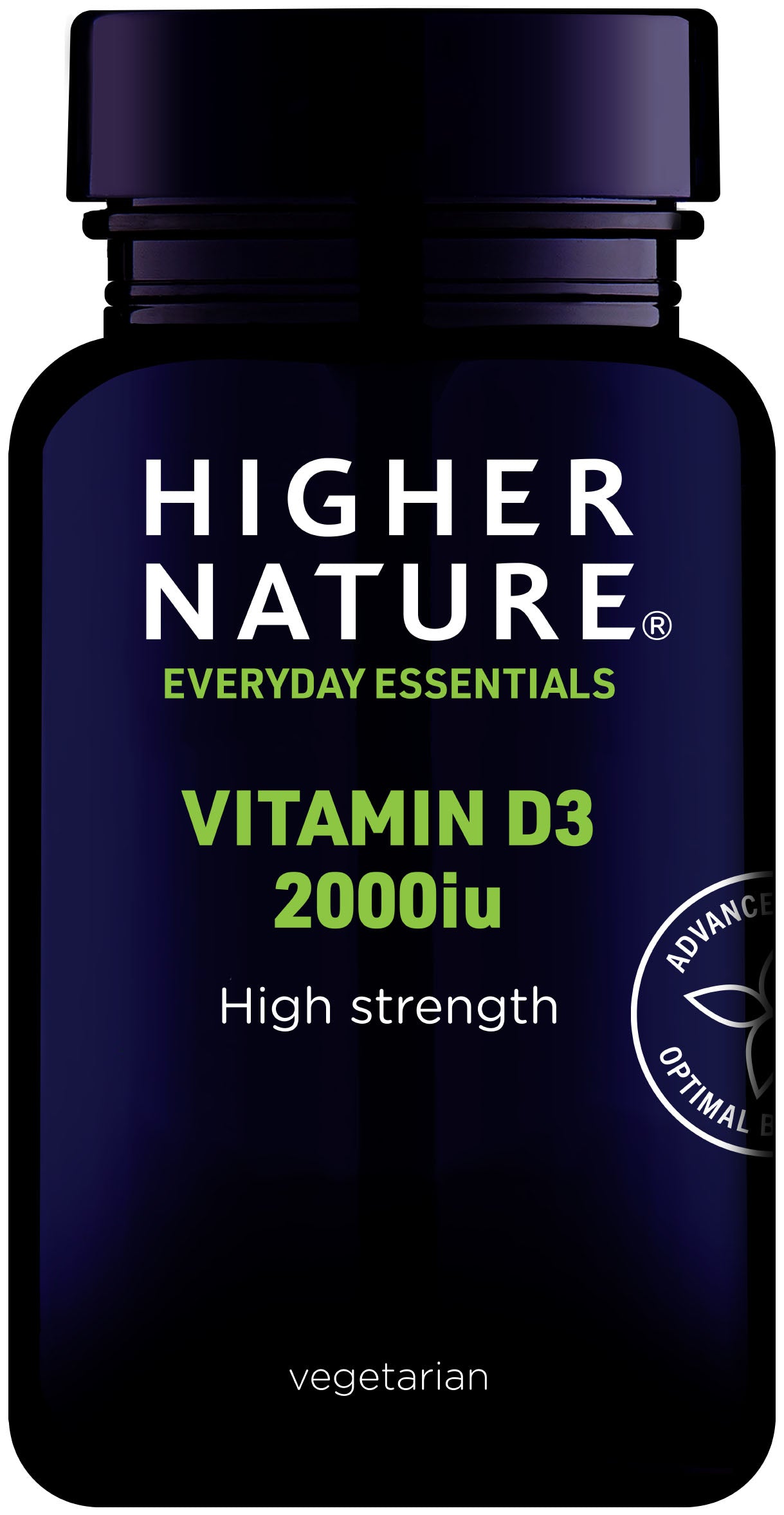 Higher Nature High Strength Vitamin D3 2000iu