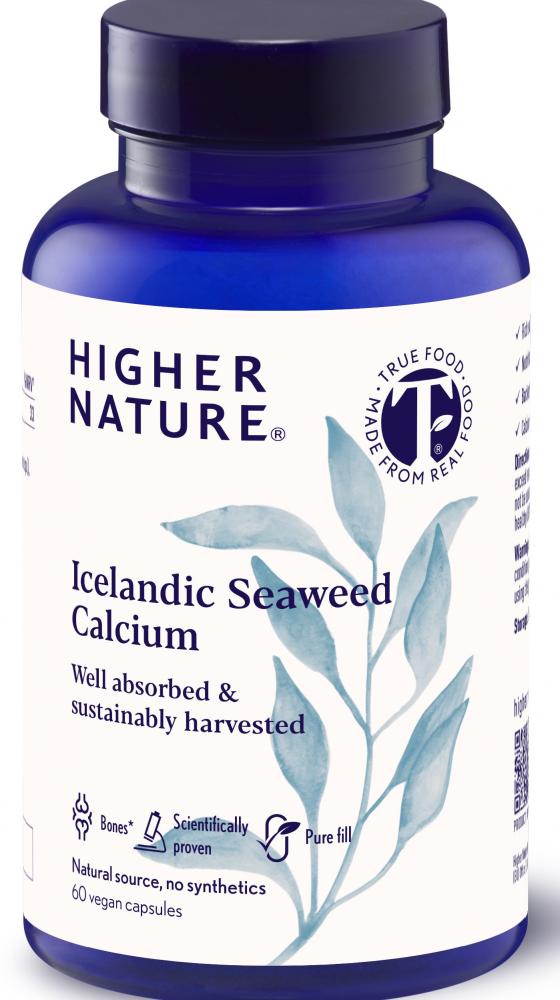 Higher Nature Icelandic Seaweed Calcium 60 Capsules