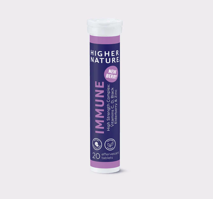 Higher Nature Immune 20 Effervescent Tablets