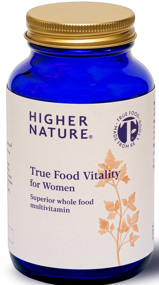 Higher Nature True Food Vitality for Women 60 Capsules