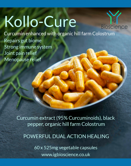 IgBioscience Kollo-Cure 60 Capsules