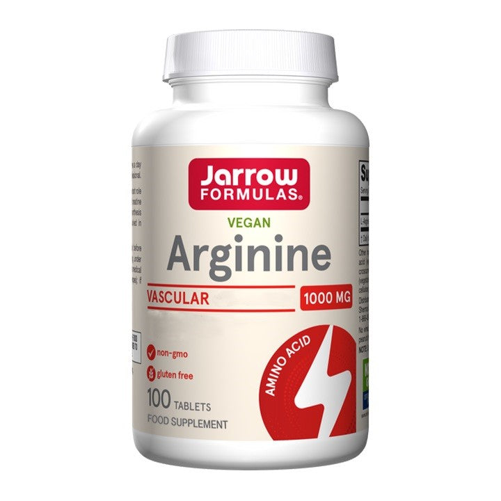 Jarrow Formulas Arginine 1000mg 100 Tablets