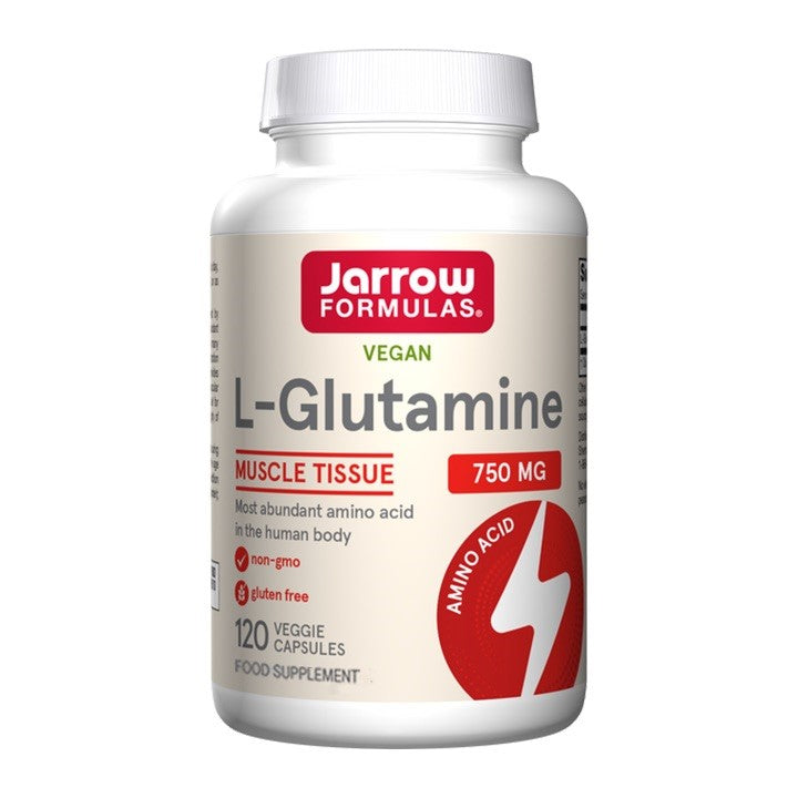 Jarrow Formulas L-Glutamine 750mg 120 Capsules
