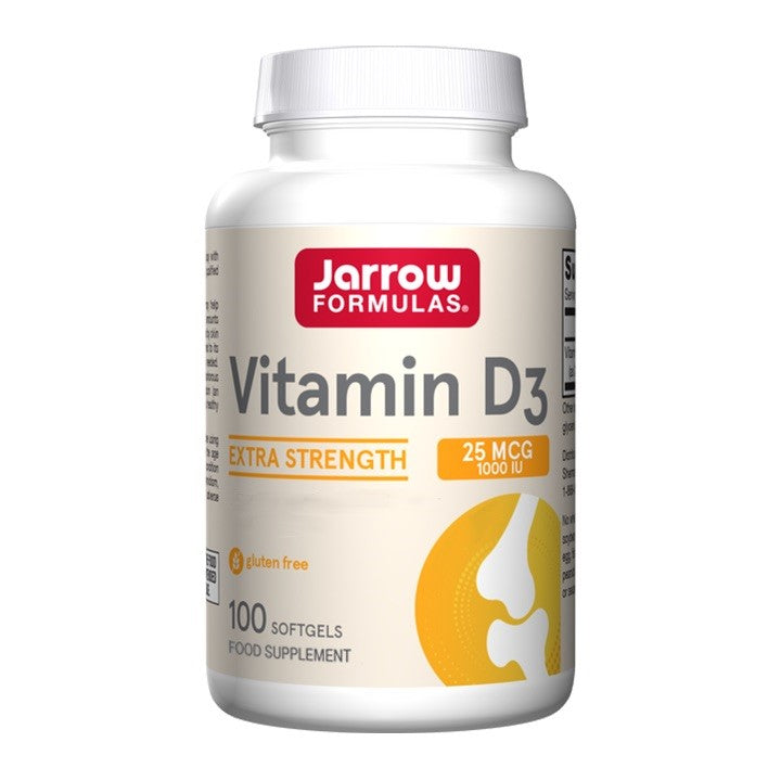 Jarrow Formulas Vitamin D3 25mcg/1000iu 100 Softgels