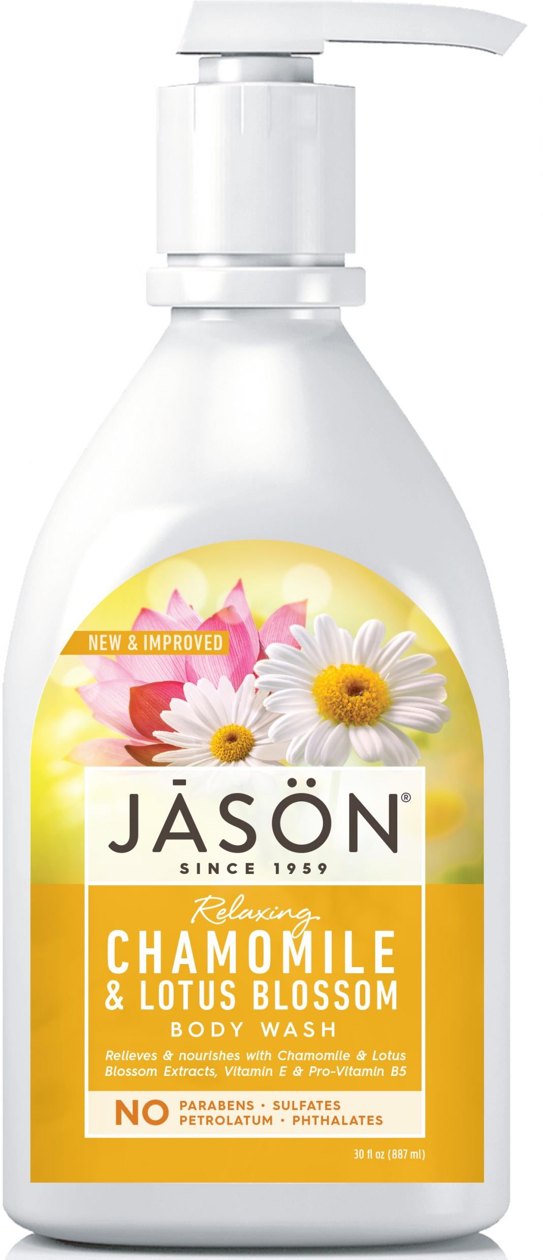 Jason Relaxing Chamomile &amp; Lotus Blossom Body Wash 887ml