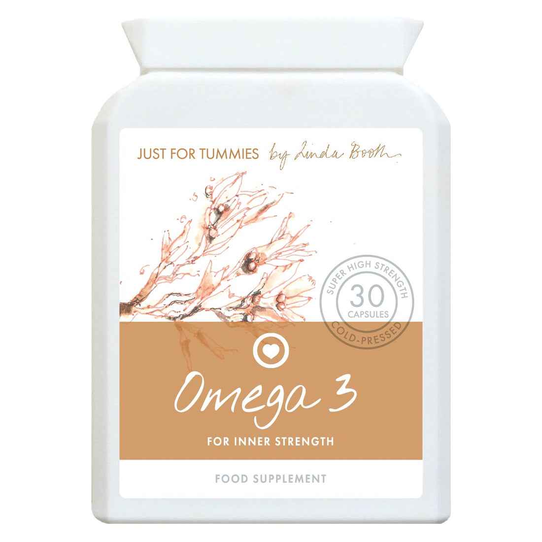 Just For Tummies Omega 3 30 Capsules