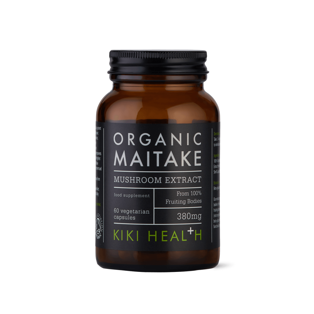 Kiki Health Organic Maitake Mushroom Extract 60 Capsules