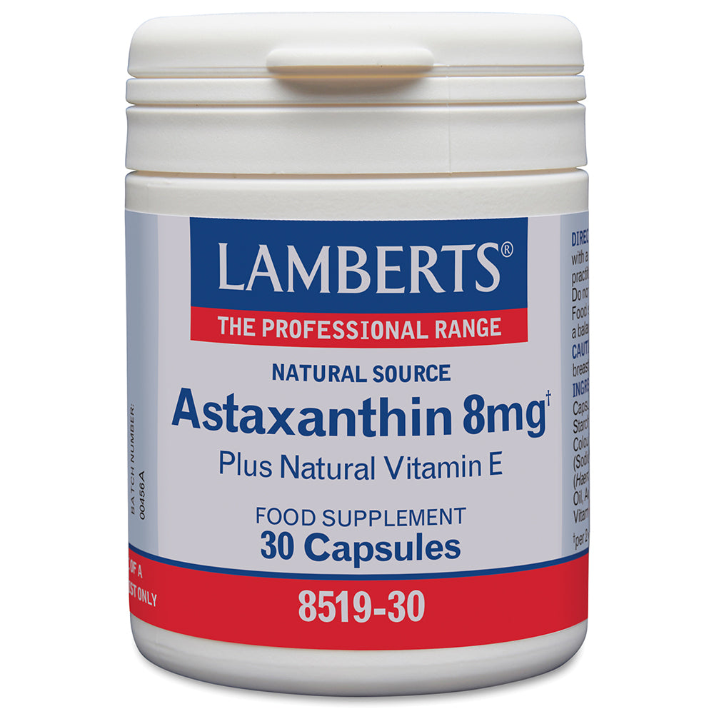Lamberts Astaxanthin 8mg 30 Capsules