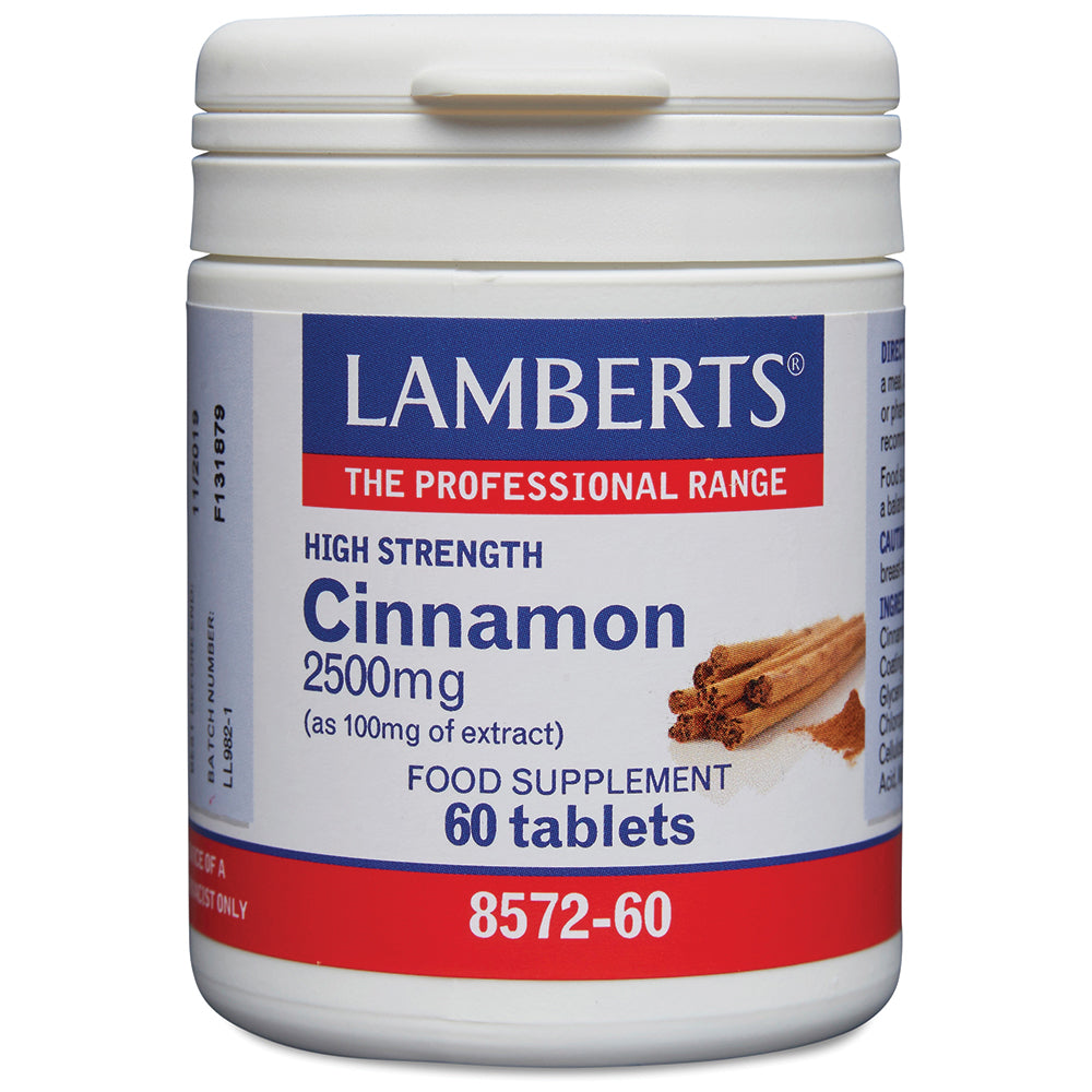 Lamberts Cinnamon 2500mg 60 Tablets