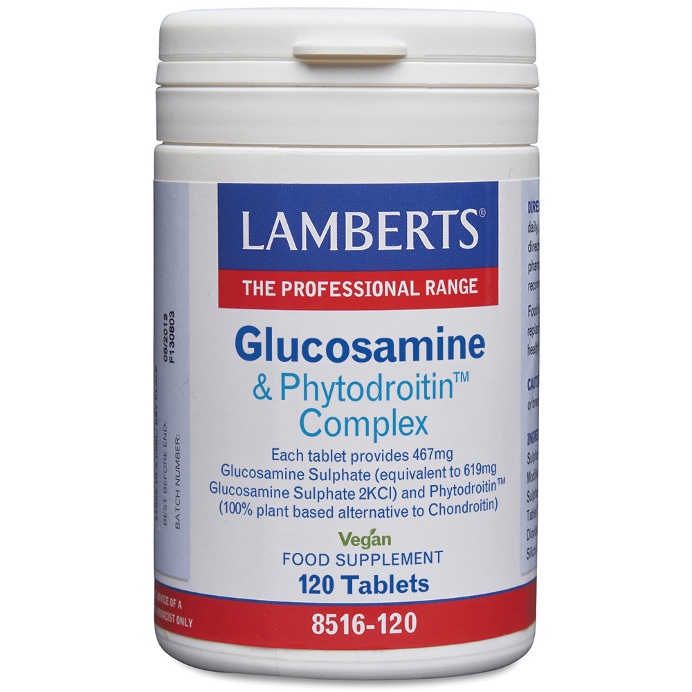 Lamberts Glucosamine &amp; Phytodroitin Complex 120 Tablets