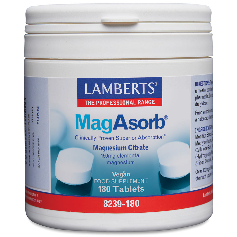 Lamberts MagAsorb Tablets