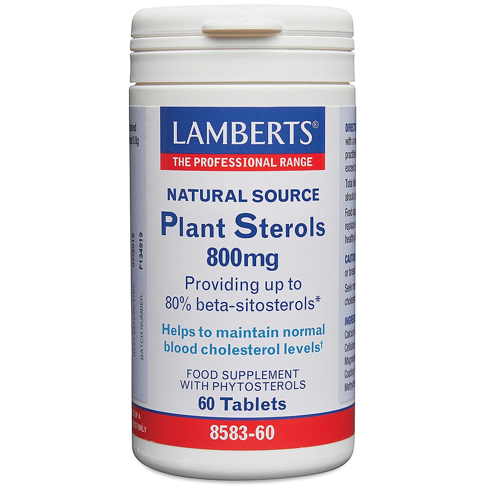 Lamberts Natural Source Plant Sterols 800mg 60 Tablets