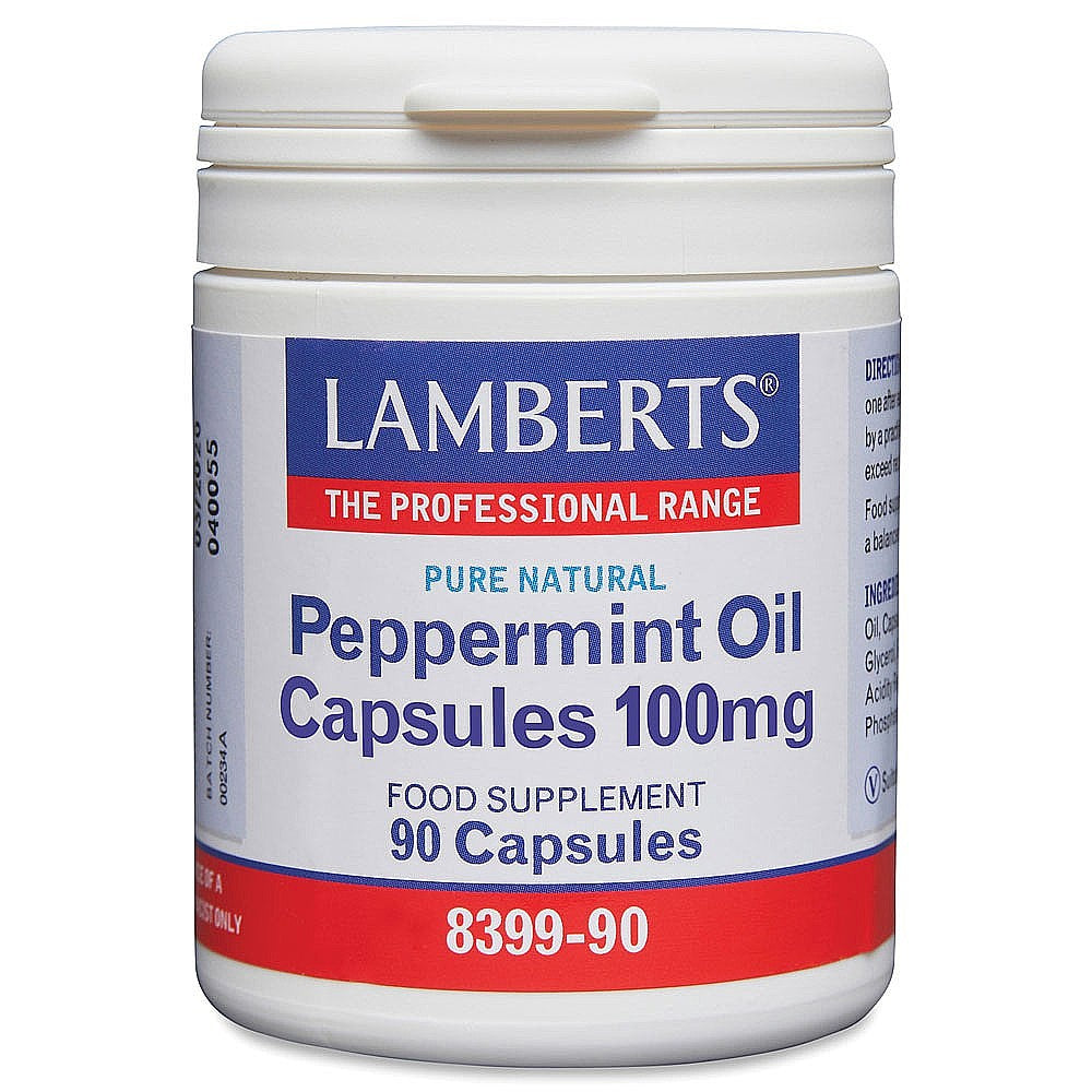 Lamberts Peppermint Oil Capsules 90 Capsules