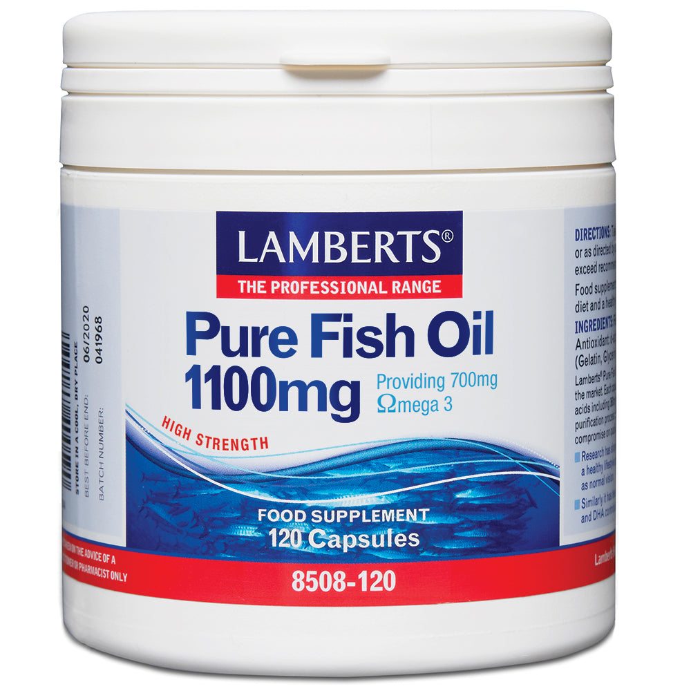 Lamberts Pure Fish Oil 1100mg