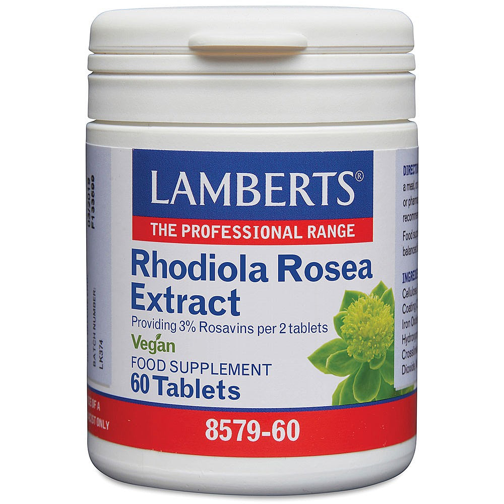 Lamberts Rhodiola Rosea Extract 60 Tablets