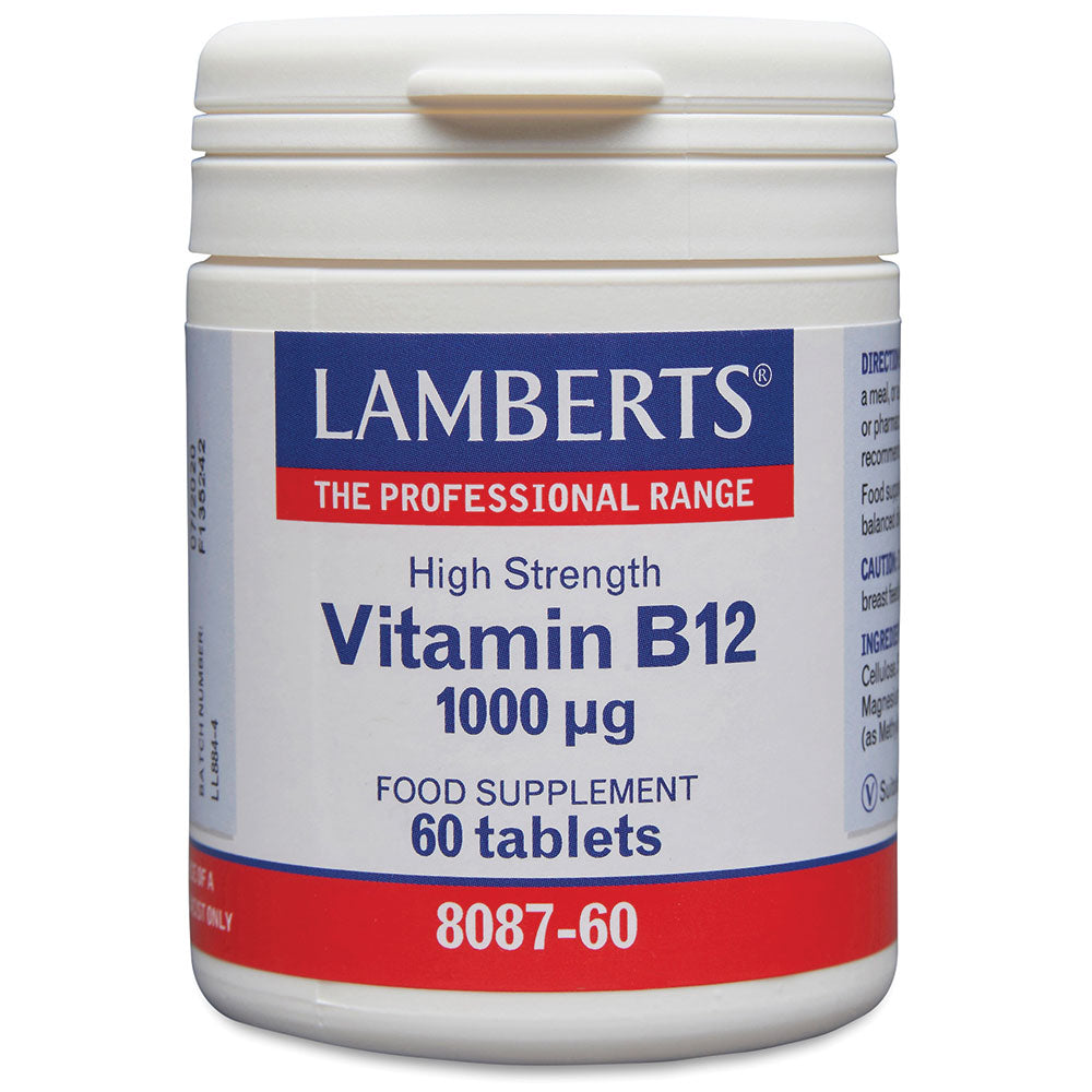 Lamberts Vitamin B12 1000ug 60 Tablets