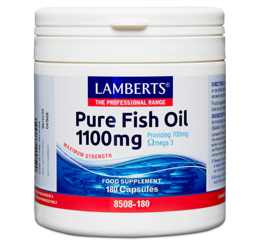 Lamberts Pure Fish Oil 1100mg