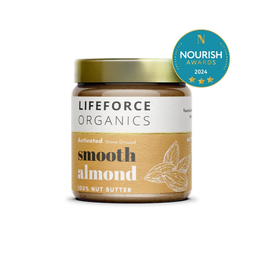 Lifeforce Organics Activated Smooth Almond Nut Butter