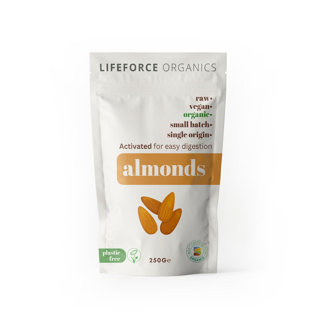 Lifeforce Organics Activated Almonds