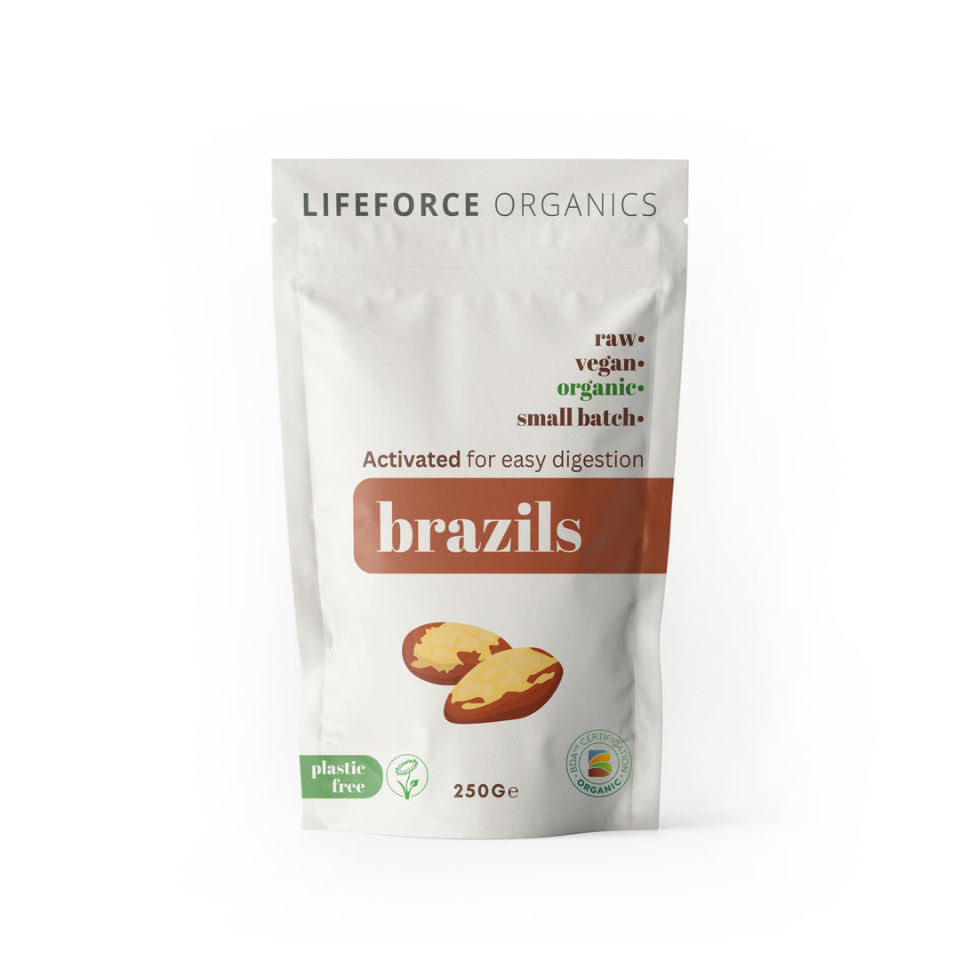 Lifeforce Organics Activated Brazils