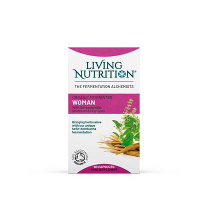 Living Nutrition Organic Fermented Woman 60 Capsules